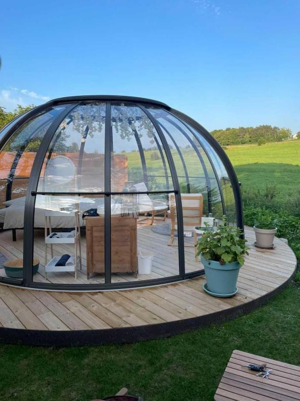 Campismo de Luxo Au Clair De Ma Bulle Marche-en-Famenne